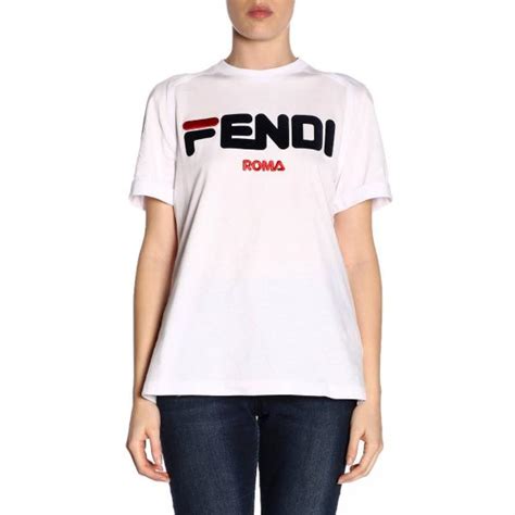 fendi tshirt damen|Fendi t shirt original.